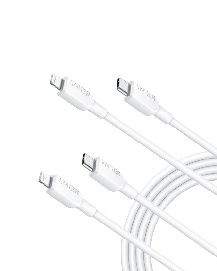 Anker <b>310</b> USB C to Lightning Cable (6 ft, 2pack)
